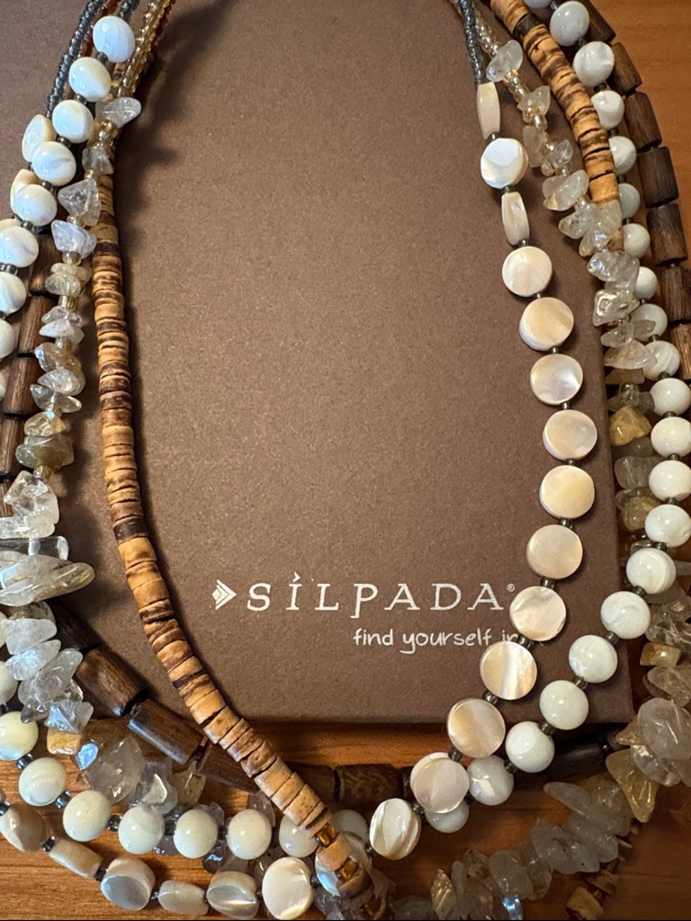 Silpada Mother Of Pearl Necklace